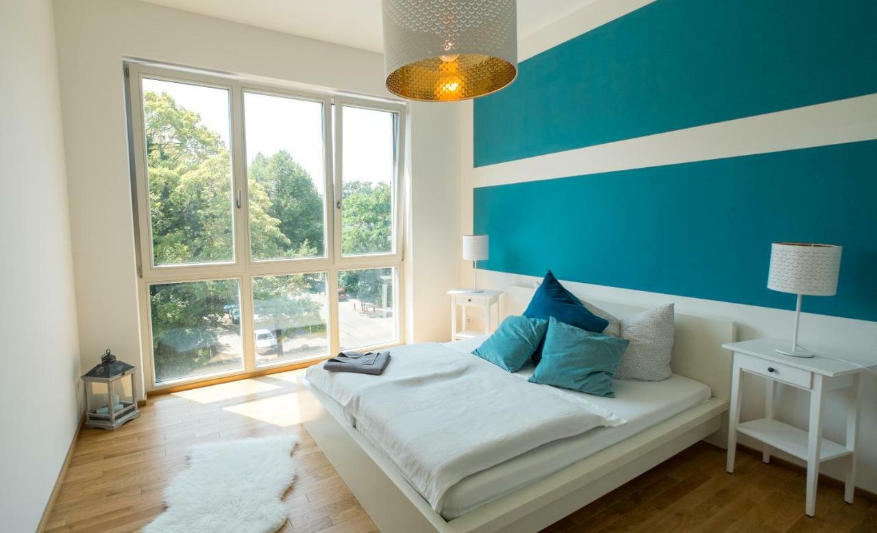 City Apartment Am Stadthafen Lipsko Exteriér fotografie